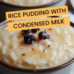 Rice Pudding With Condensed Milk