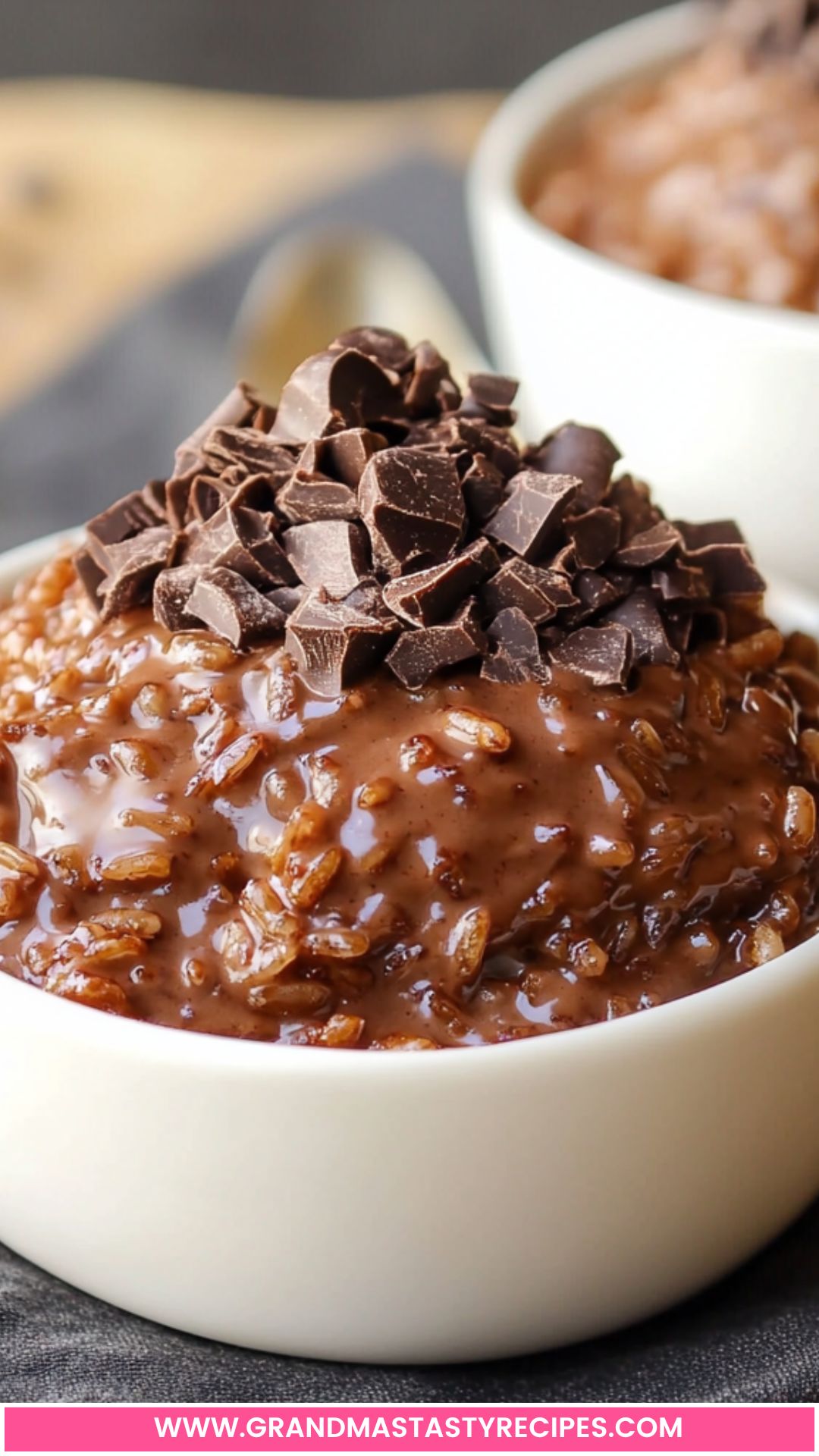 Chocolate Rice Pudding