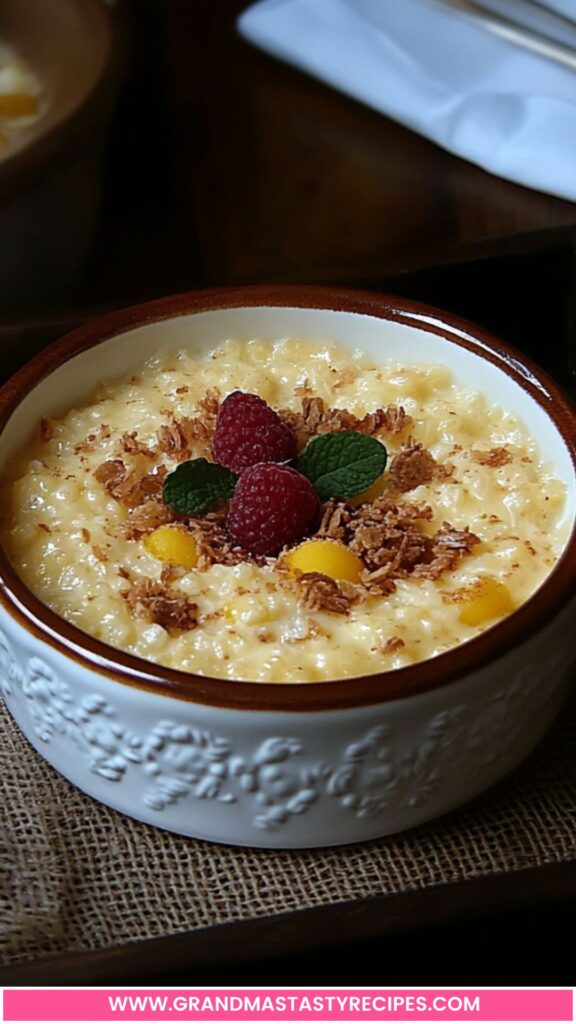 Best Custard Rice Pudding Best Custard Rice Pudding