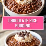Chocolate Rice Pudding
