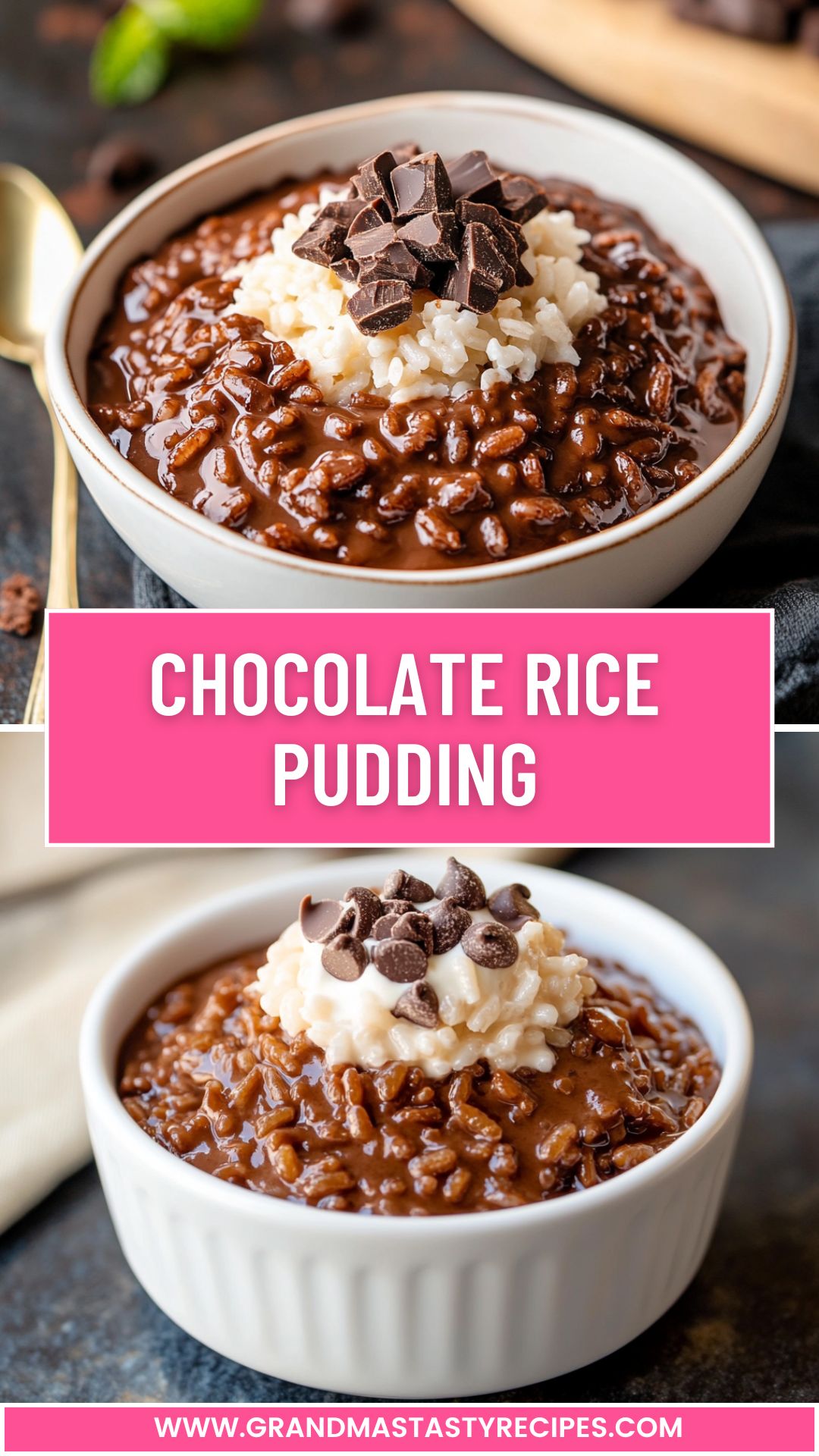 Chocolate Rice Pudding