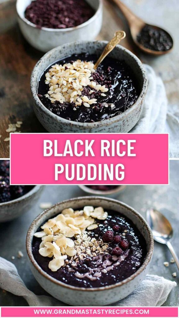 Black Rice Pudding