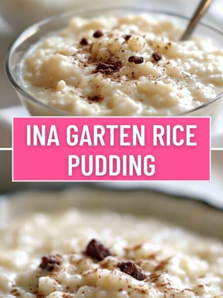 Ina Garten Rice Pudding