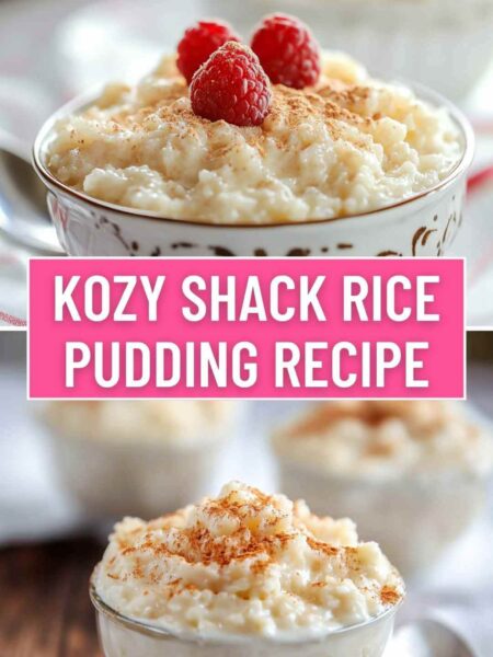 Kozy Shack Rice Pudding Recipe