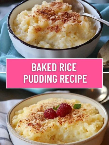 Baked Rice Pudding Recipe