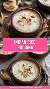 Indian Rice Pudding