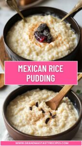 Mexican Rice Pudding