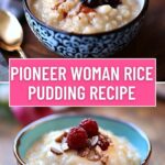 Pioneer Woman Rice Pudding Recipe