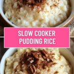 Slow Cooker Pudding Rice