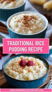 Traditional Rice Pudding Recipe