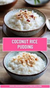 Coconut Rice Pudding