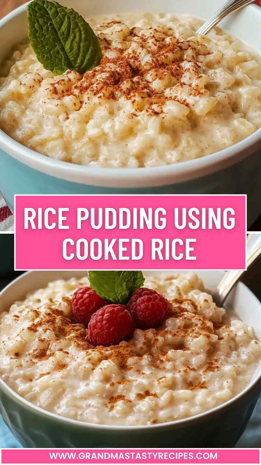Rice Pudding Using Cooked Rice Rice Pudding Using Cooked Rice