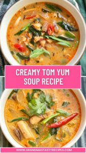 Creamy Tom Yum Soup Recipe