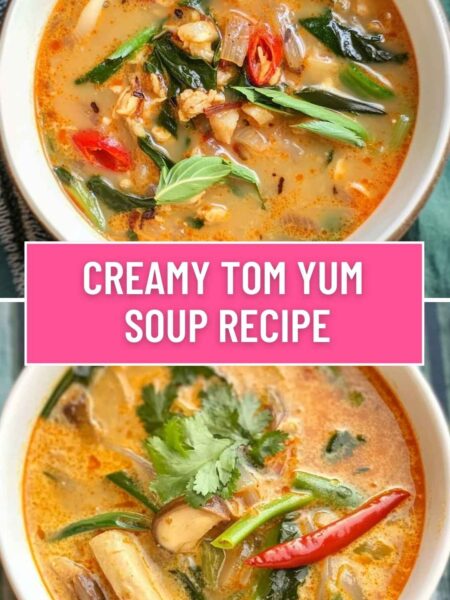 Creamy Tom Yum Soup Recipe