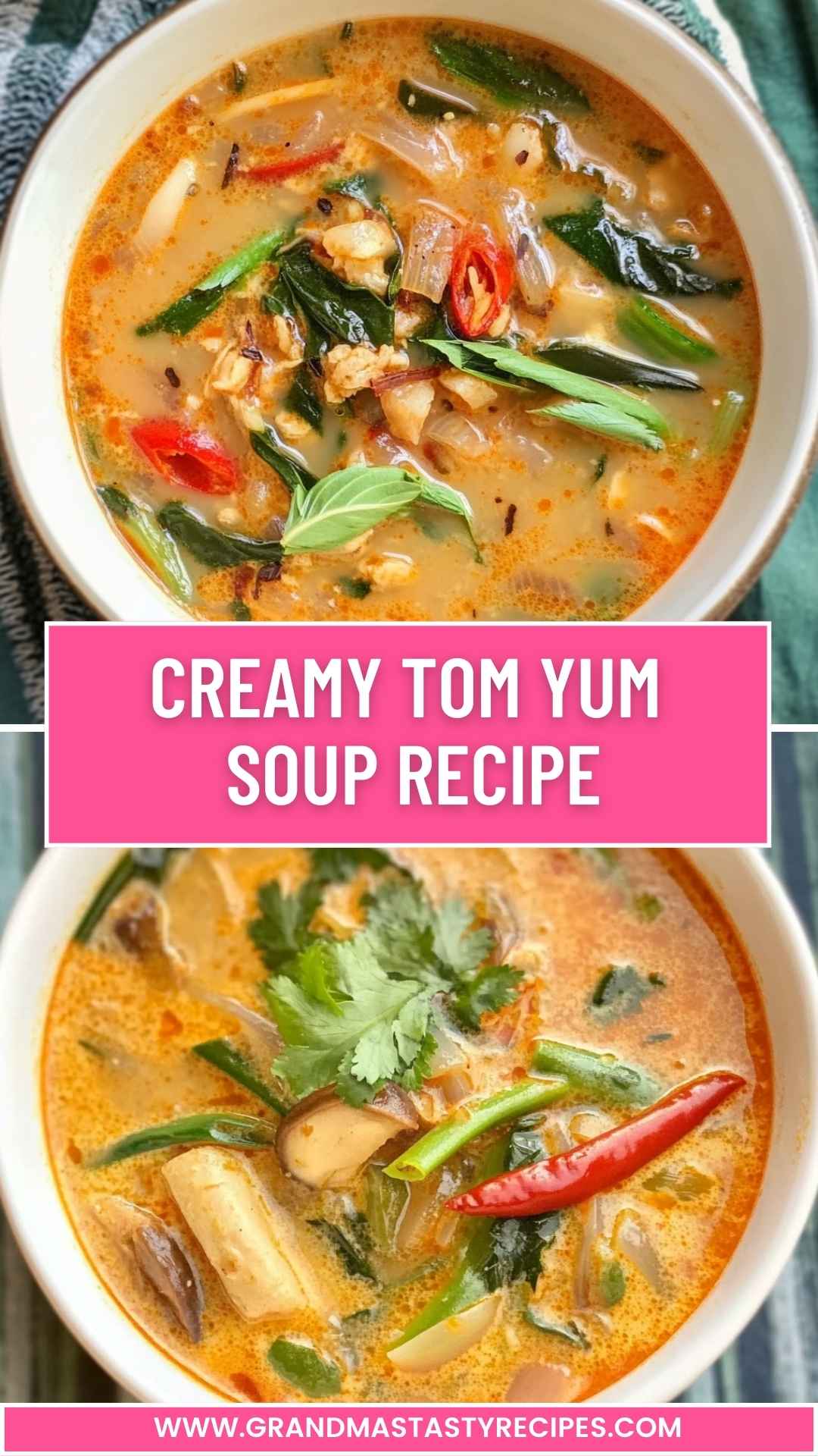 Creamy Tom Yum Soup Recipe