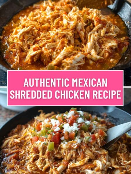 Authentic Mexican Shredded Chicken Recipe