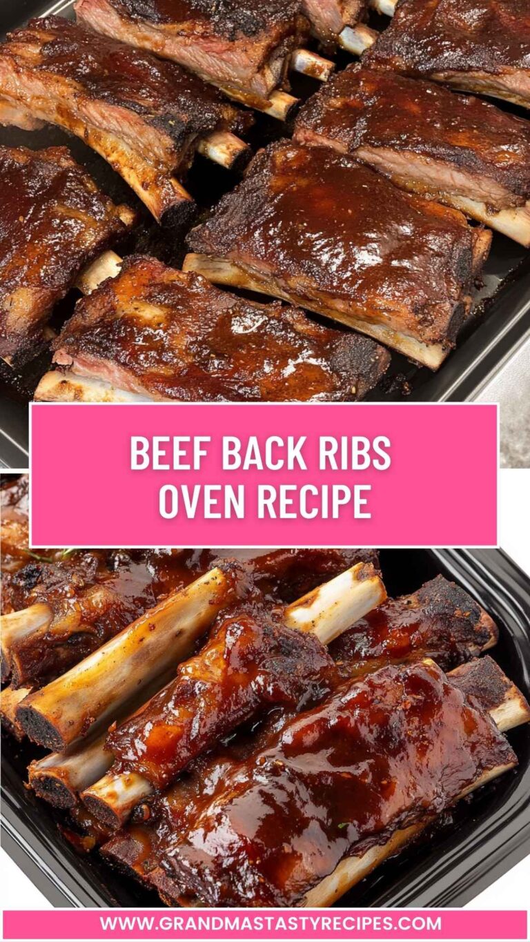 Beef Back Ribs Oven Recipe Grandma's Tasty Recipes