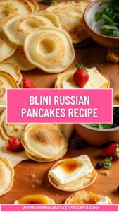 Blini Russian Pancakes Recipe