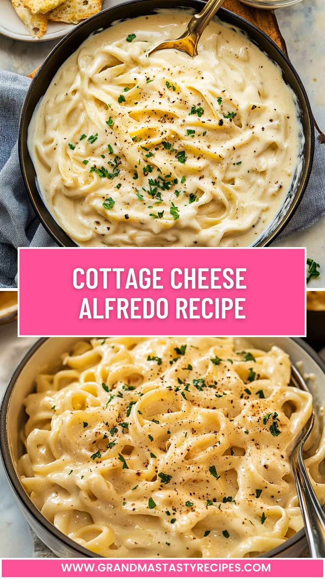 Cottage Cheese Alfredo Recipe
