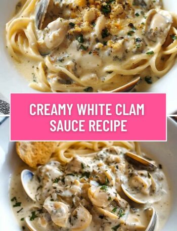 Creamy White Clam Sauce Recipe