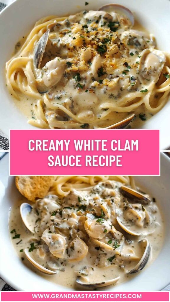 Creamy White Clam Sauce Recipe