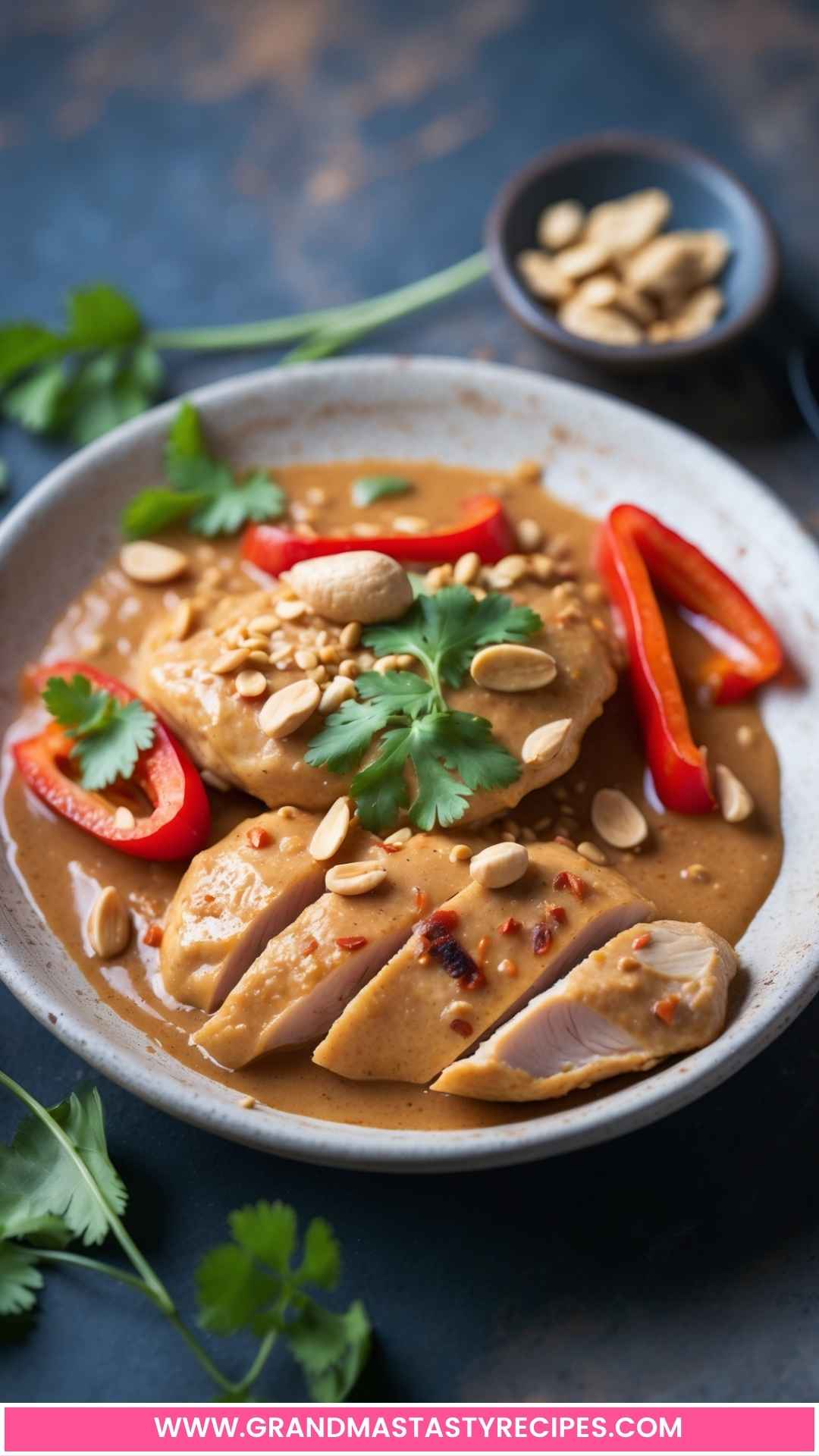 Healthy Thai Peanut Chicken Copycat Recipe