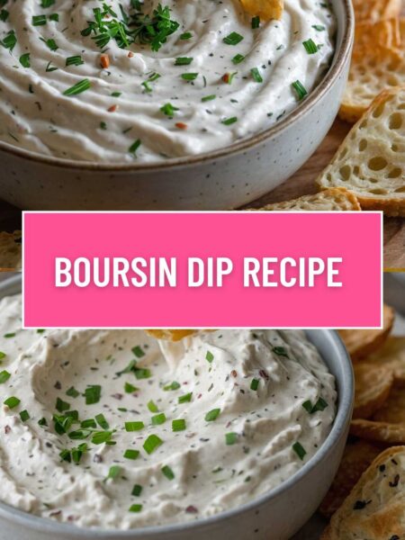 Boursin Dip Recipe
