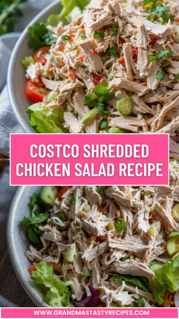 Costco Shredded Chicken Salad Recipe