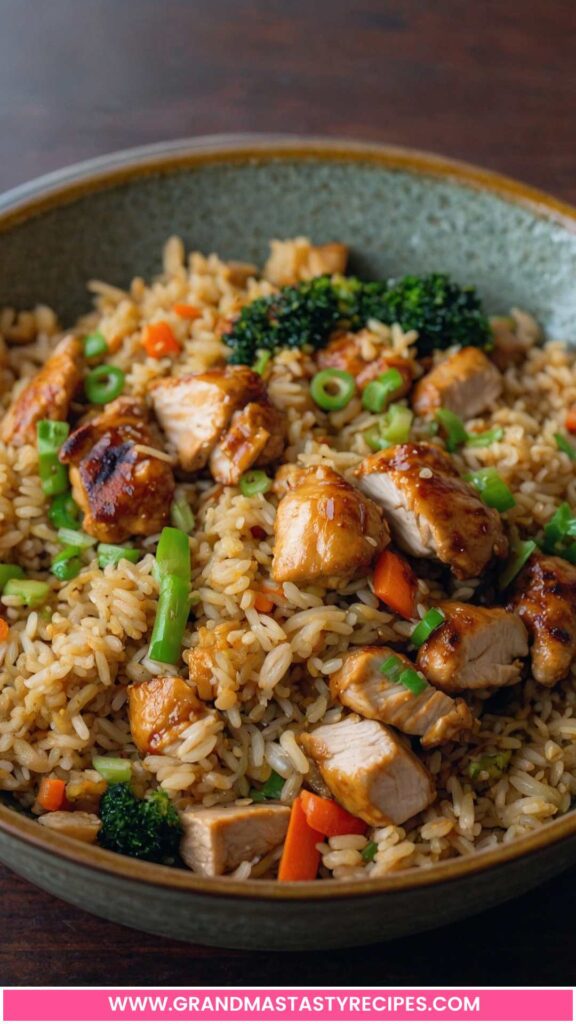 How to make Hibachi Chicken With Fried Rice Recipe 