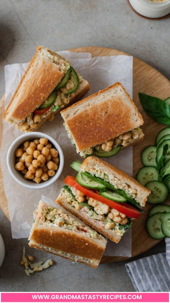 How to make Chickpea Salad Sandwich Recipe How to make Chickpea Salad Sandwich Recipe