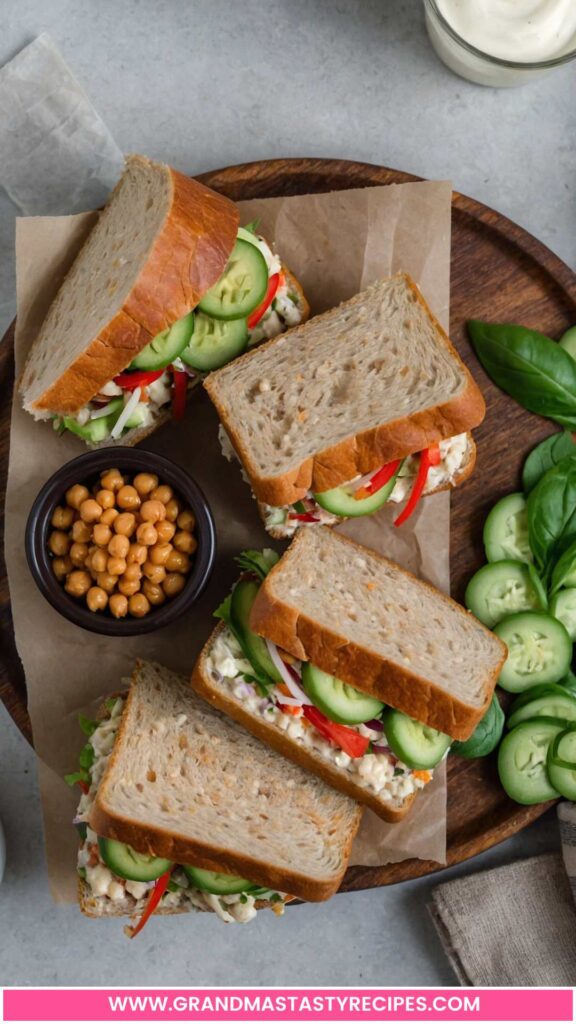 Chickpea Salad Sandwich Chickpea Salad Sandwich