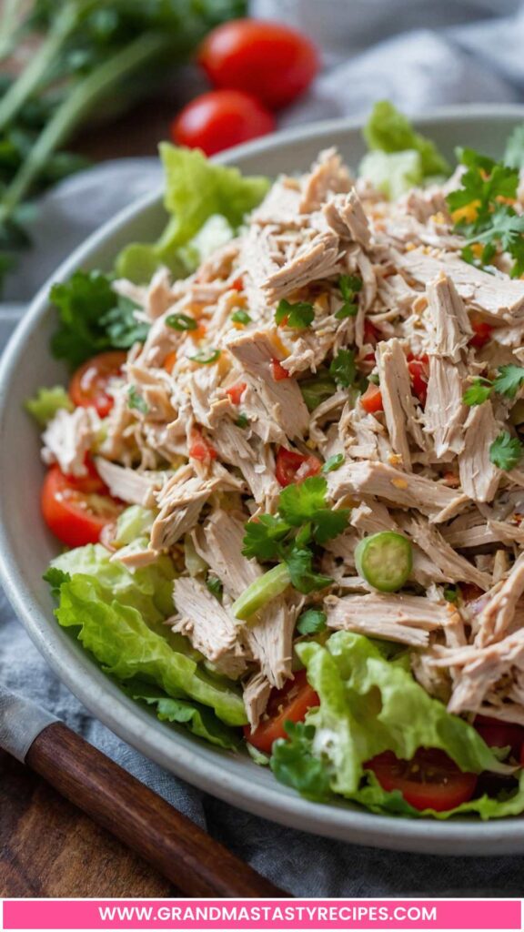 Costco Shredded Chicken Salad