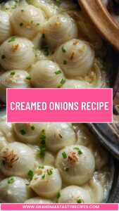 Creamed Onions Recipe