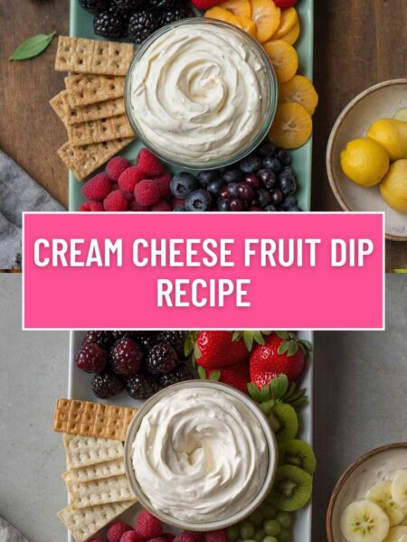 Cream Cheese Fruit Dip Recipe