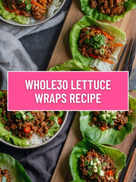 Whole30 Lettuce Wraps Recipe