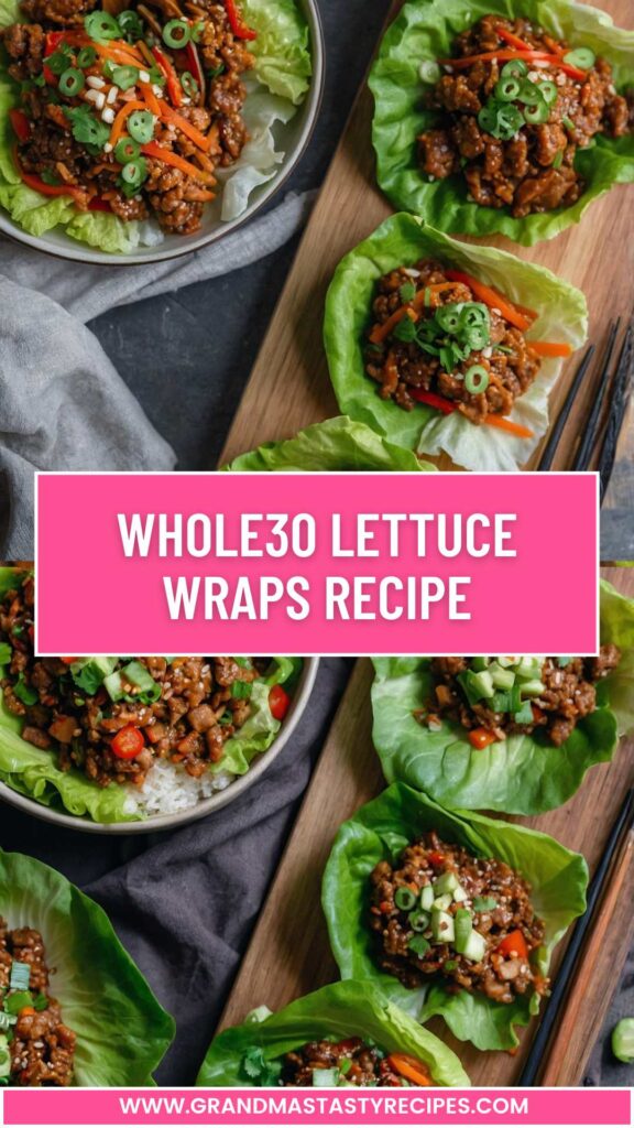 Whole30 Lettuce Wraps Recipe