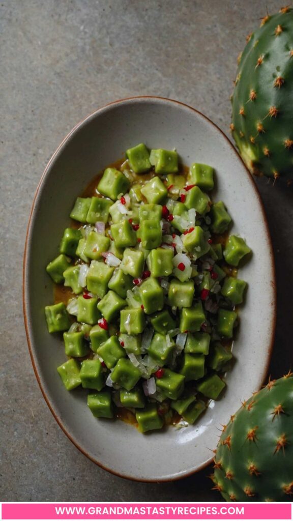 Nopales Cactus Recipe