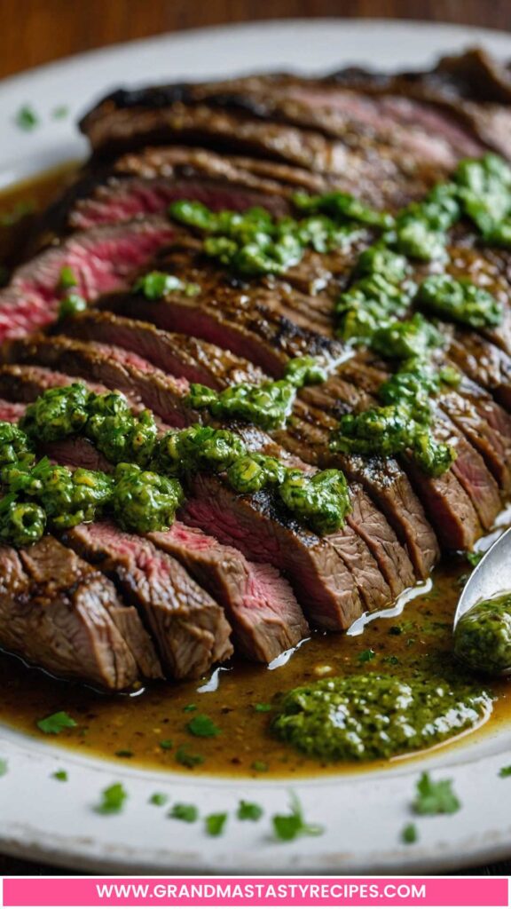 Chimichurri Flank Steak Recipe