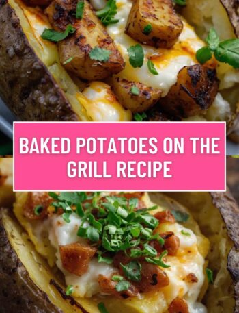 Baked Potatoes on the Grill Recipe