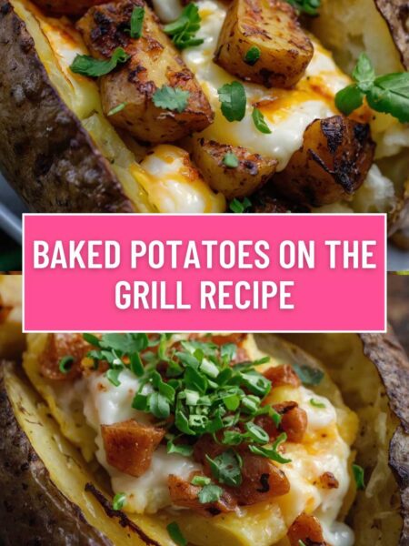 Baked Potatoes on the Grill Recipe