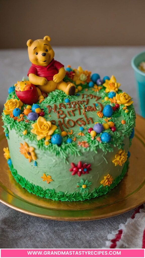 How to make DIY Winnie the Pooh Birthday Cake Recipe How to make DIY Winnie the Pooh Birthday Cake Recipe