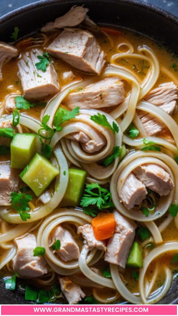 How to make Keto Chicken Noodle Soup How to make Keto Chicken Noodle Soup