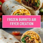 Frozen Burrito Air Fryer Creation
