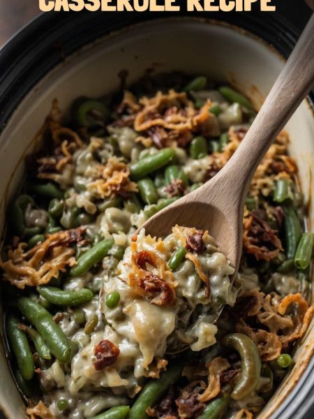 Crockpot Green Bean Casserole Recipe