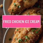 Fried Chicken Ice Cream