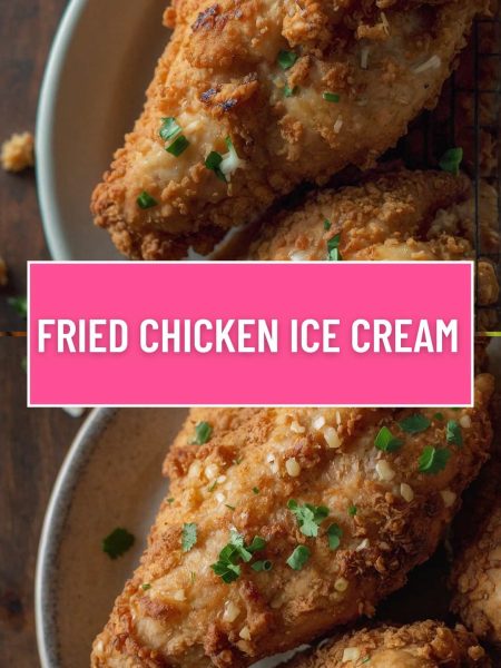Fried Chicken Ice Cream