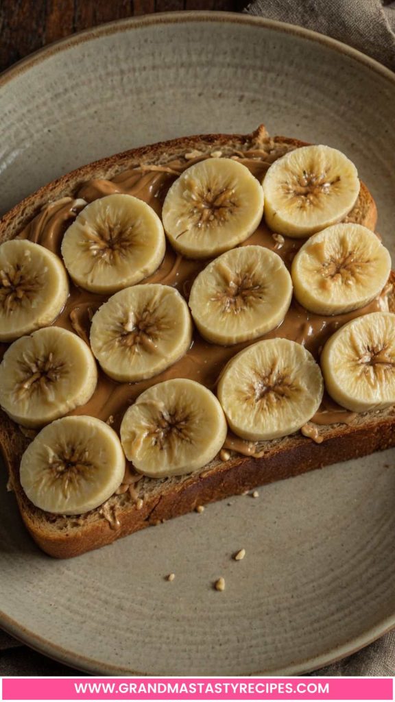 Peanut Butter Banana Toast Recipe