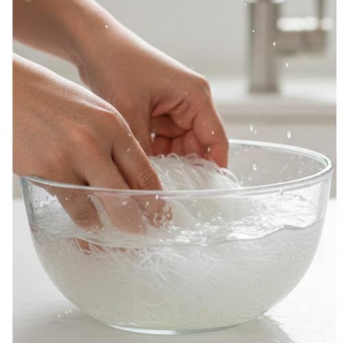 Step 1: Soak the Noodles