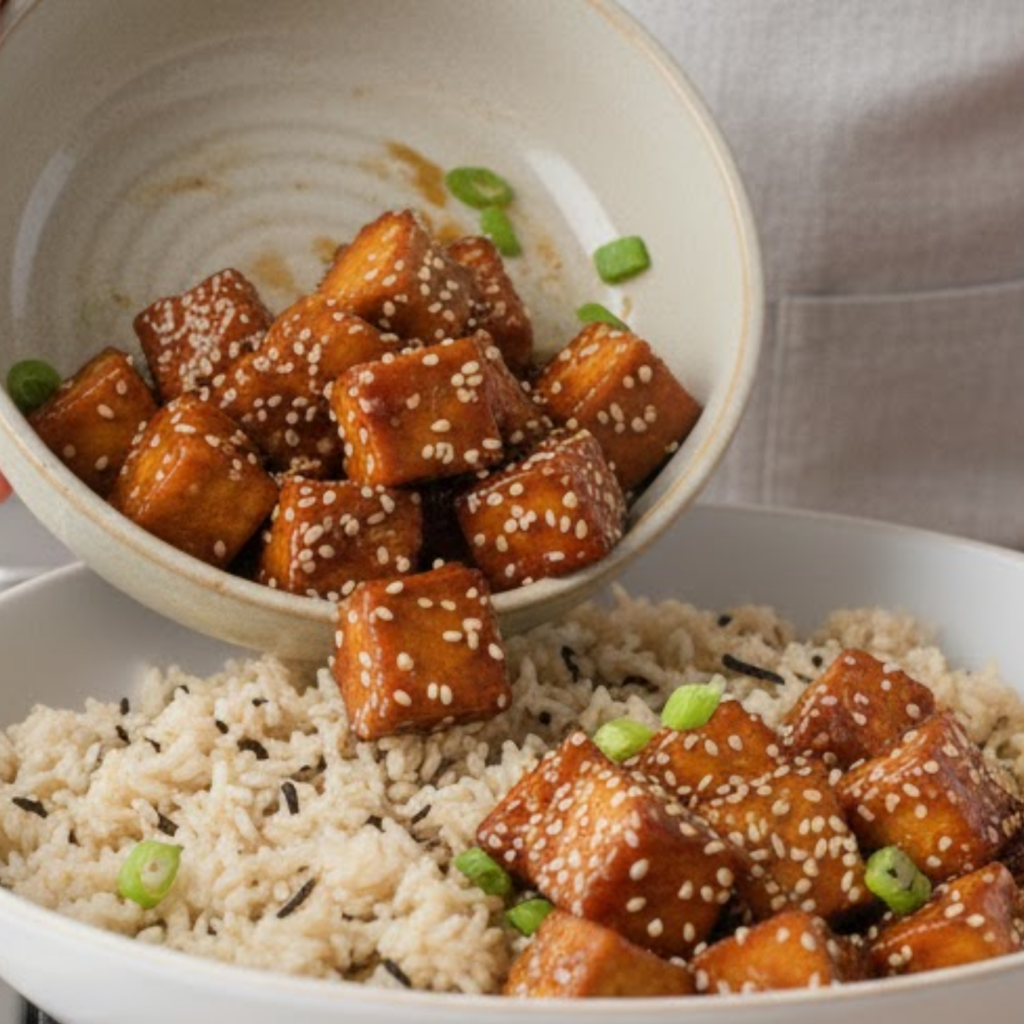 Step 5: Combine Tofu and Sauce