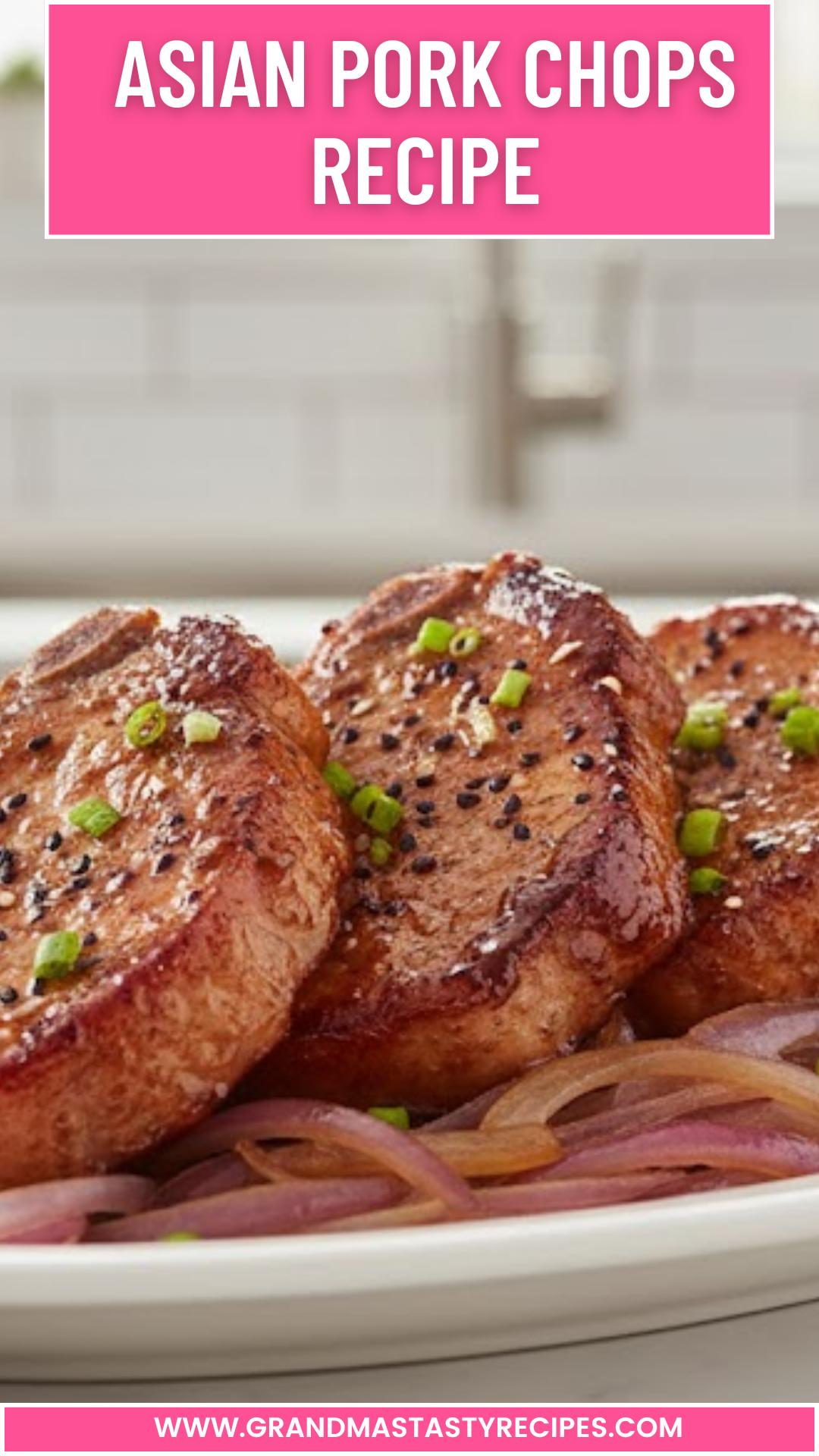 Asian Pork Chops Recipe